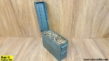 Lake City, Wolf, Etc. .223/5.56 Ammo. Approx. 670 Rounds with a Steel Ammo Can. . (57015)