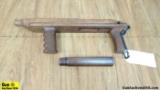 .30 Carbine Stock Set. Good Condition. .30 Carbine Stock Set, with Vertical Wood Foregrip and Wire S
