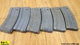 Advanced Line, Etc. 5.56/.223 Magazines. Good Condition. Lot of 6; AR Magazines. . (55587)