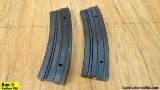5.56 Magazines. Good Condition. Lot of 2; High Capacity, Steel Magazines. . (56343)