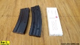 Ruger 5.56 Magazines. Good Condition. Lot of 2 Magazines. One is Stamped for a Mini 14. (56468)