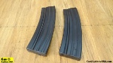 5.56 Magazines. Good Condition. Lot of 2; High Capacity, Steel Magazines. . (56467)