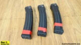 Sig Sauer 9 MM Magazines. Very Good. Lot of 3; Magazines For a Sig MPX. . (56999)