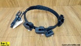 CRSPEED WSMII Belt Holster. Very Good. Black Nylon Competition Belt and Holster. With 4 Mag Holders.