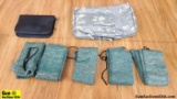 Military Surplus, Etc. Gun Accessories. Very Good. Lot of 3: #1 is a Digital Camo U.S. Tool Bag, #2