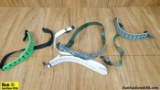 Claw Slings Slings . Good Condition. Lot of 4: Claw Slings. Rubber and Canvas. . (55183)