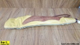 Rifle Case. Very Good. Tooled Leather, Lined Rifle Case, 41