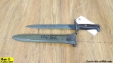 AFH 1943 COLLECTOR'S Bayonet. Good Condition. U.S. Marked, Bomb Stamped. 10