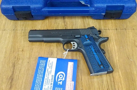 Colt COMPETITION SERIES 9MM NATIONAL MATCH BARREL Pistol. Excellent Condition. 5" Barrel. Shiny Bore