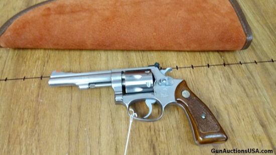 S&W 63 .22 LR Revolver. Excellent Condition. 4" Barrel. Shiny Bore, Tight Action All Stainless Steel