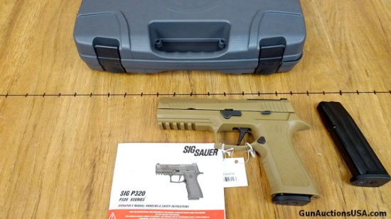 SIG P320 XVTAC 9MM Semi Auto XVTAC Pistol. NEW in Box. 4.5" Barrel. Full Size, Duty Pistol in a Beau