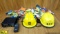 3 M Safety Items. Good Condition. Various Safety Vests, Reflective Vinyl Belt, 2 Hard Hats. . (56956