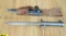 Swedish Military Surplus COLLECTOR'S Bayonet. Very Good. All Steel Swedish Bayonet, Fits Mauser Rifl