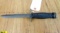 Imperial Manufacturing M7 COLLECTOR'S Bayonet. Excellent Condition. For a M16 Rifle, Black Pistol Gr