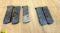 U.S. Military 1911 .45 Magazines. Excellent Condition. Lot of 5; 2 S- Marked WWII, 1911 Magazines, a