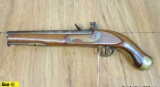 Antique 1800’s British Flintlock Pistol – “Tower – GR”  This is an Original 1800’s British Flintlock