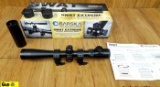 BARSKA SWAT EXTREME TACTICAL SCOPE. Excellent Condition. 3.5-10x 40mm, Full Size 30mm Tube with 3 Tu