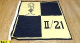 German Militaria GERMAN MILITARY COLLECTOR'S Desert Unit Flag. Very Good. Desert Unit Flag from the