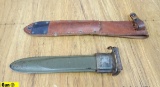 Camillids COLLECTOR'S Scabbards. Good Condition. Lot of 2; Scabbards. #1 is a Leather Scabbard, #2 i