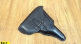 German Militaria COLLECTOR'S Holster. Excellent Condition. Very Nice, RARE, WWII P38 Leather Holster