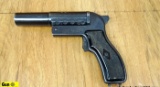 Russian CA721 25 MM Single Shot COLLECTOR'S FLARE PISTOL . Good Condition. Large Checkered Spur Hamm