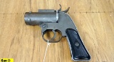 SWC Pistol Pyrotechnic M8 40 MM Single Shot COLLECTOR'S FLARE PISTOL . Good Condition. Black Polymer