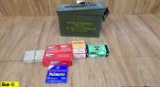 Winchester, Remington, Etc. Primers. Approx 3800 Various Primers. Includes Metal Ammo Can. . (58584)
