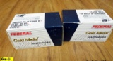 Federal GOLD MEDAL . 22 LR Ammo. 1000 Rounds of 40 Gr.. (54332)