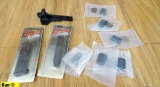 Ram Line, HKS, Etc. 9 MM Magazines, Loader, Accessories. Very Good. Lot of 9; Two 9 mm Magazines, On
