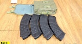 Arsenal Circle 10 7.62x39mm Magazines. Excellent Condition. Lot of 4; Waffle Mags. Polymer 30 Round.