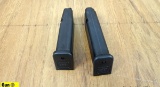 Glock .40 Caliber Magazines. Excellent Condition. Lot of 2; One 15 Round and One 13 Round Magazine.