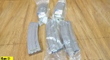USA Magazines 5.56 MM Magazines. Excellent Condition. Lot of 5; 40 Round Steel Magazines for a Mini