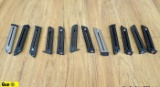Ruger 22LR Magazines. Excellent Condition. Lot of 12; 10 Round, Steel Magazines. . (58834)