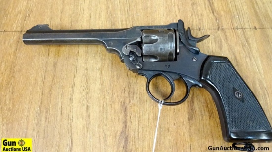 WEBLEY MARK VI .455 COLLECTOR'S Revolver. Very Good. 6" Barrel. Shiny Bore, Tight Action Smooth Doub
