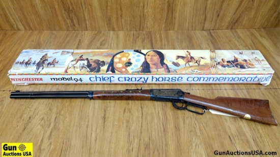 Winchester 94 CHIEF CRAZY HORSE .38-55 Lever Action UNFIRED Rifle. Excellent Condition. 24" Barrel.