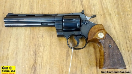 Colt PYTHON .357 MAGNUM Revolver. Excellent Condition. 6" Barrel. Shiny Bore, Tight Action Ramp Fron