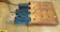 Linde COLLECTOR'S Magazines. Excellent Condition. Lot of 9; Eight 36 Rd Steel Machine Gun Stick Maga