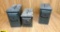 Military Surplus Ammo Cans . Good Condition. Lot of 3; Two Large and One Regular Steel Ammo Cans. .