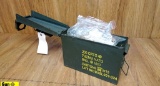 Easter Bloc Military Surplus 7.62x25mm Tokarev Ammo. 600 Rds in a Green Steel Ammo Can. . (63565)