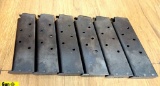 Colt .45 ACP Magazines . Good Condition. Lot of 6 Magazines. Slight Rust on magazines otherwise in G