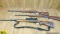 Lot of 3 Rifles, Winchesters and Marlin Described as Follows: . Winchester 67A .22 S-L-LR Bolt Actio