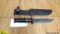 Camillus Fighting Knife Knife. Very Good. 7