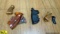 S&W, Etc. Grips. Very Good. Lot of 4; One Model 625, One K Frame Grips, Two J Frame Grips. And Singl