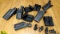 Safari Land, Black Hawk, Bianchi, Etc. POLICE GEAR Holsters . Good Condition. Various Holsters, Mag
