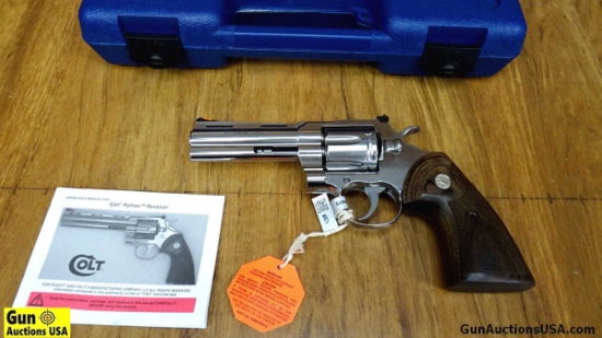 Colt PYTHON .357 MAGNUM PYTHON Revolver. 4.25" Barrel. Shiny Bore, Tight Action This is a new Colt P