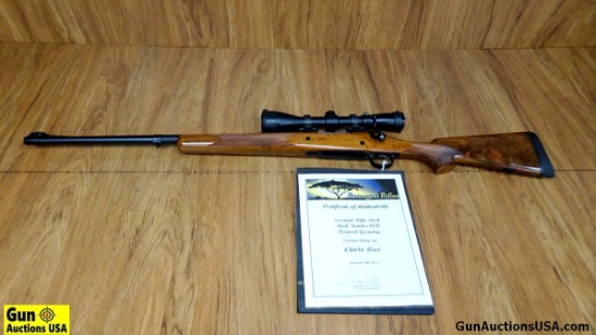 MONTANA SERENGETI Model 1999 376 STEYR Bolt Action AAA GRADE STOCK Rifle. Excellent Condition. 24" B