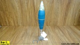 U.S. Military Surplus M374 81MM COLLECTOR'S Mortar Round. Excellent Condition. INERT, Blue MORTAR Ro