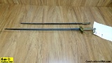 1840 COLLECTOR Sword. Good Condition. NCO Sword, Civil War Clauberg. Includes Scabbard. . (64125)