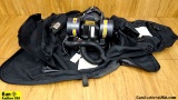 3M RRPAS Respirator. Very Good. Personal Respirator, Breathe Easy, with Filter and Back Pack. . (641
