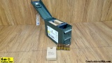 Federal 5.56x45 Ammo. 420 Rds of XM193 LC1- FMJ on Stripper Clips. Includes Small Metal Ammo Can. .